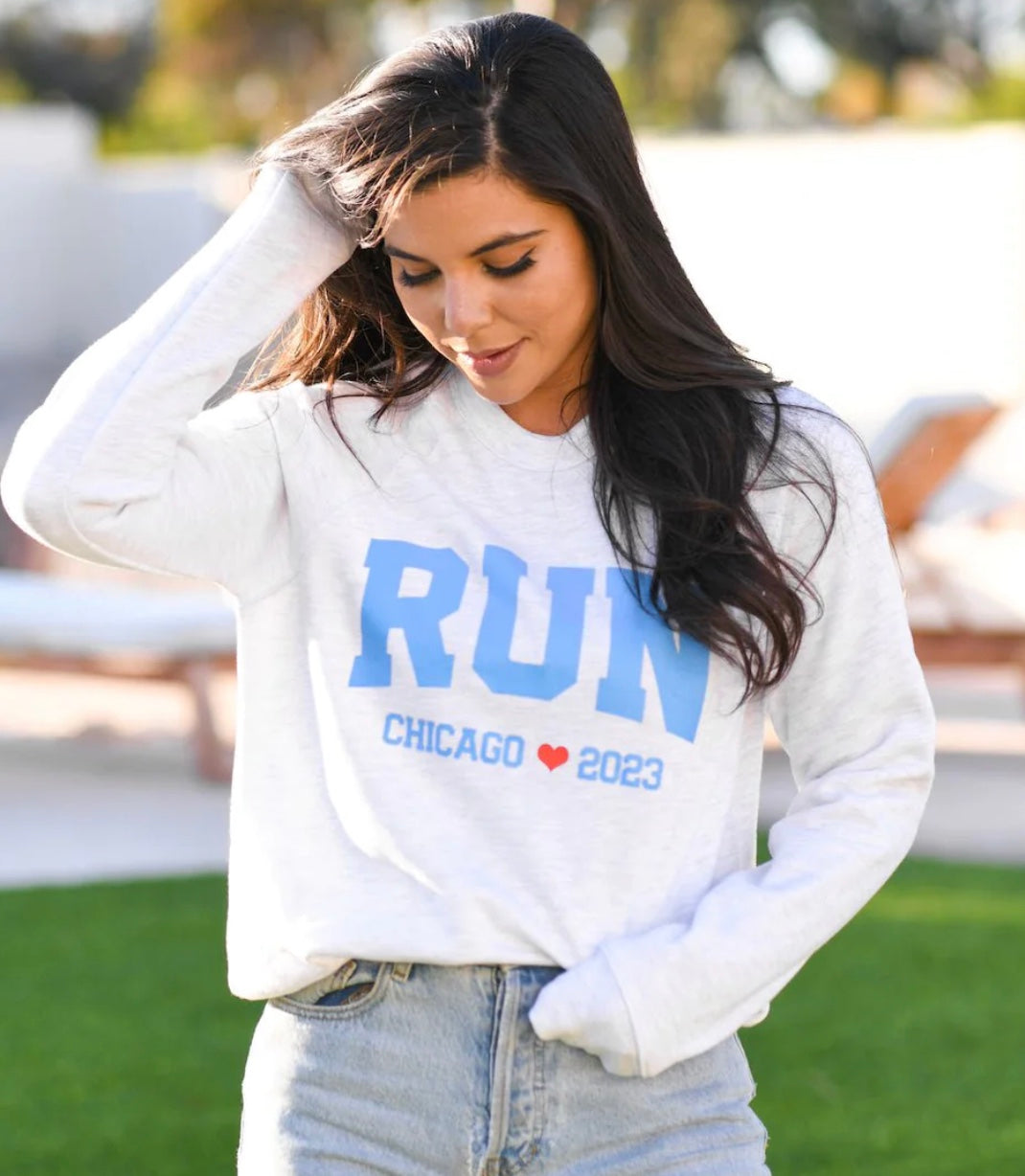 Sarah Marie Running Co. RUN CHICAGO SWEATSHIRT